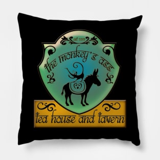 The Monkey's Donkey 2 Pillow