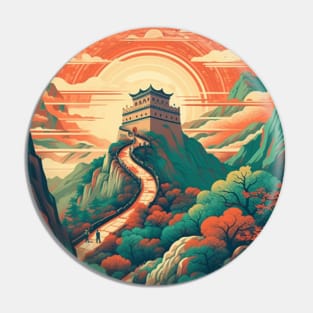 Great Wall of China Pin