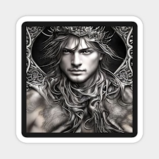 King of Wands Magnet