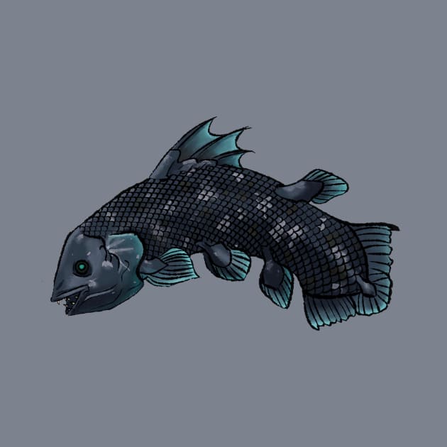 Coelacanth by 1smolpotato