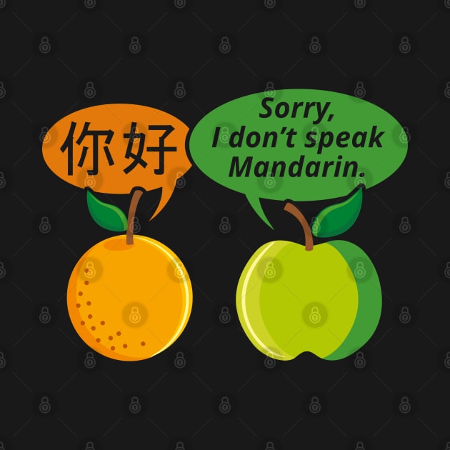 I Don't Speak Mandarin by VectorPlanet