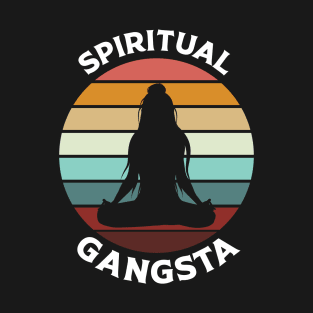 Spiritual Gangsta Yoga Lover Gift T-Shirt