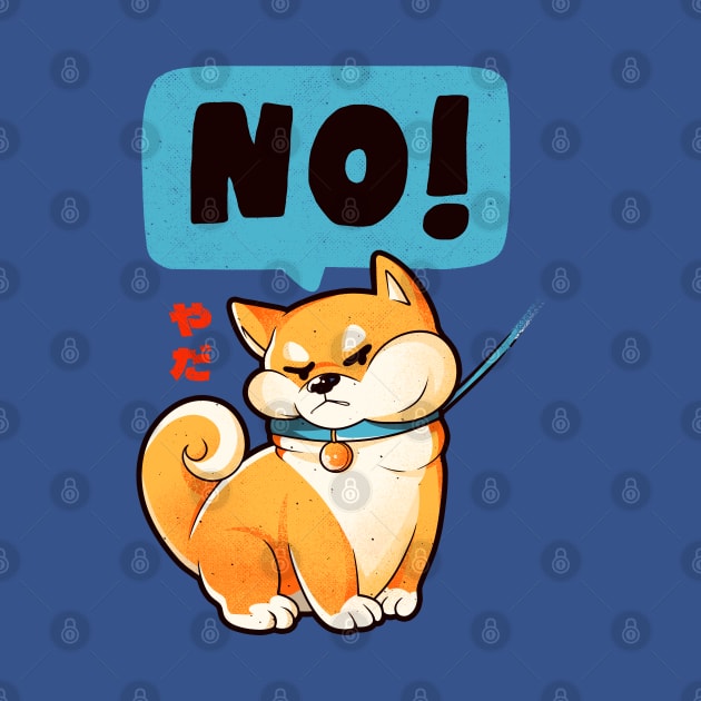 Shiba NO - Cute Funny Shiba Inu Dog Gift by eduely