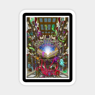 Lethal Library Magnet