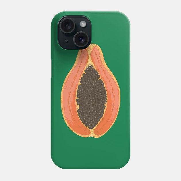 Tropical Fruits Phone Case by deepfuze