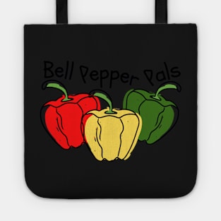 Hand Drawn Bell Peppers Minimal Tote