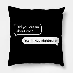 Funny and Humor Chat | Funny Text | Funny Gift Pillow