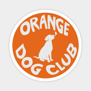 Orange Dog Club Logo 2 Magnet