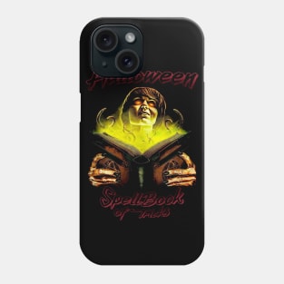 Halloween SpellBook of Tricks Magic Witch Phone Case