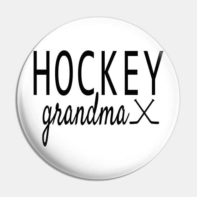 Hockey Grandma 1 Pin by Coffee And