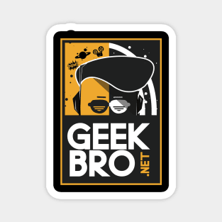 Geekbro Logo (yellow) Magnet