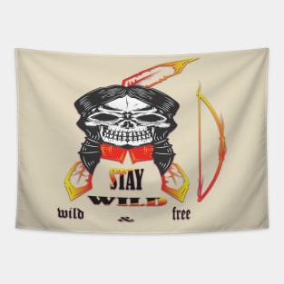 stay wild and free 2 Tapestry