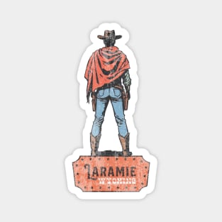 Laramie, Wyoming Vintage Magnet