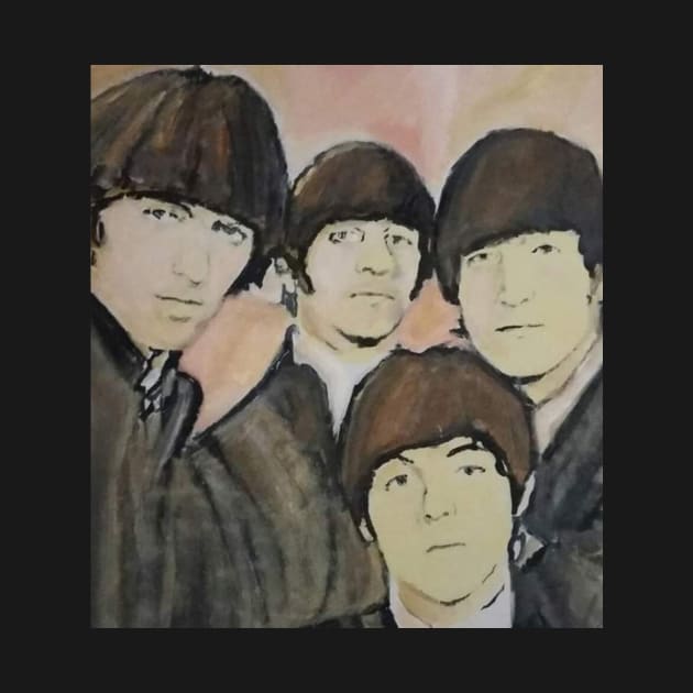 Beatles by Mike Nesloney Art