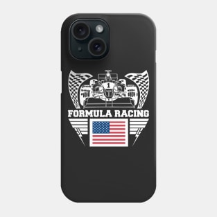 American Formula Racing Car Phone Case