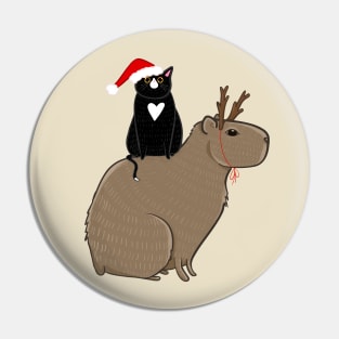 Capy Christmas! Pin