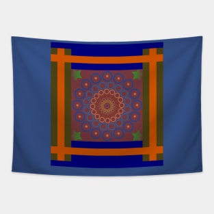 Mandala Symbol Tapestry