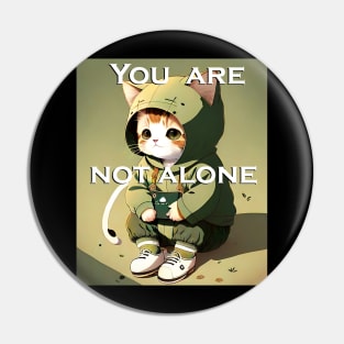 you are not alone Pin