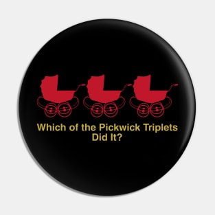 Which Triplet Did It? - Strollers Pin