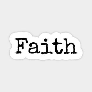 Faith - Inspirational Word of the Year Magnet