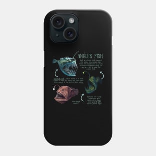 Animal Facts - Angler Fish Phone Case