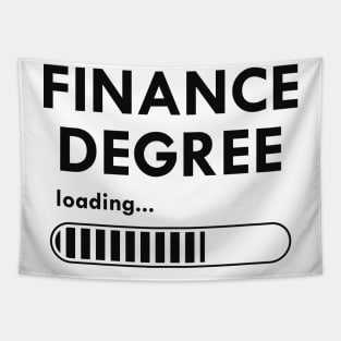 Finance degree loading Tapestry