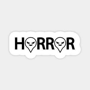 Horror artistic design Magnet