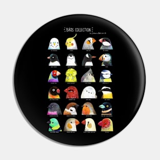 Birds Collection Pin