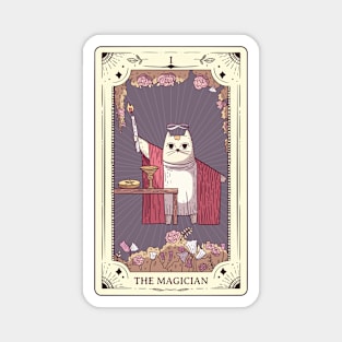 Cat Tarot Card Tarot Cards Cats Magnet