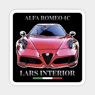 Alfa Romeo Tri-color /Lars interior Magnet