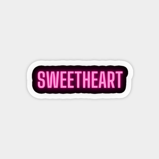 Sweetheart Magnet by Life Happens Tee Shop