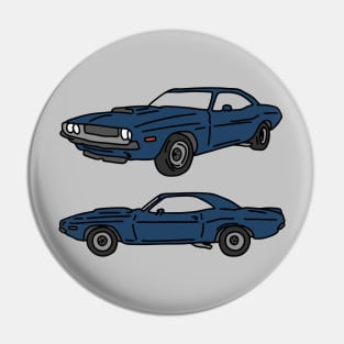 old muscle car Pin