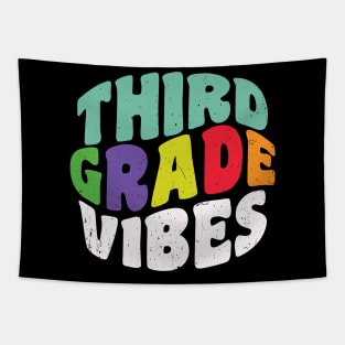 Third Grade Vibes for Back To School Tapestry