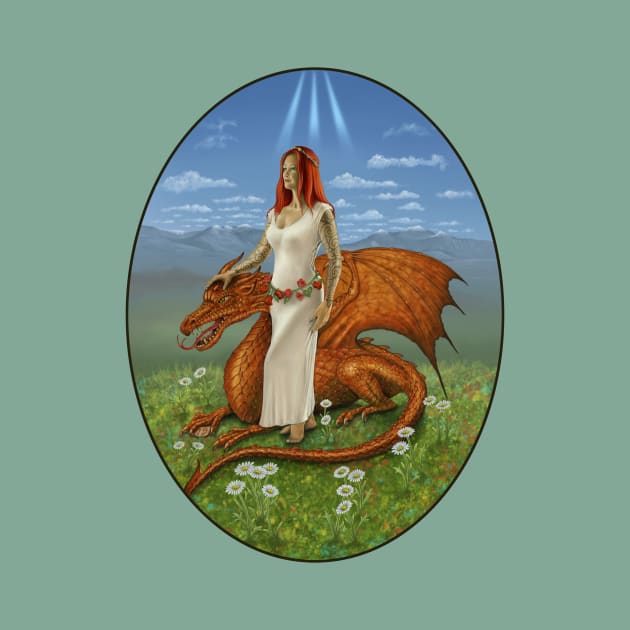 Strength from the Celtic Tarot by Dysis23A