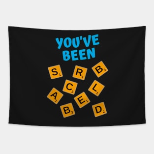 You've Been Scrabbled Tapestry