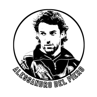 Cool potrait del Piero T-Shirt