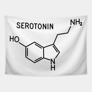 Serotonin molecule Tapestry