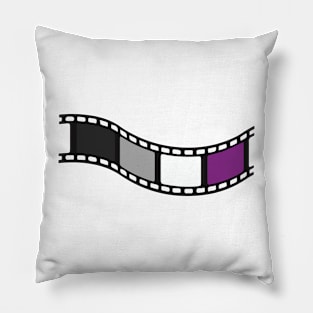 Film Strip - Asexual Pride Pillow