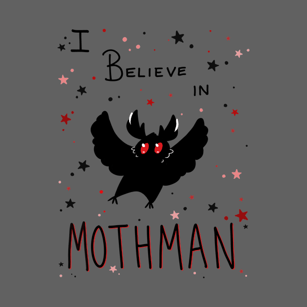 I Believe in Mothman! by Elisa_Arts