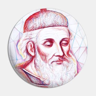 Diodorus Siculus Portrait | Diodorus Siculus Artwork | Line Art Pin