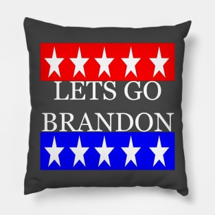 Lets Go Brandon Pillow