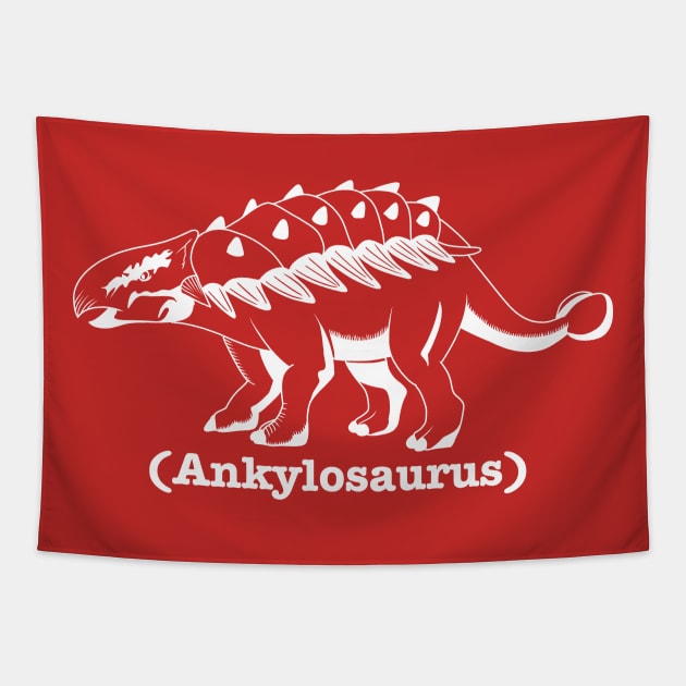 Ankylosaurus Tapestry by nickbeta