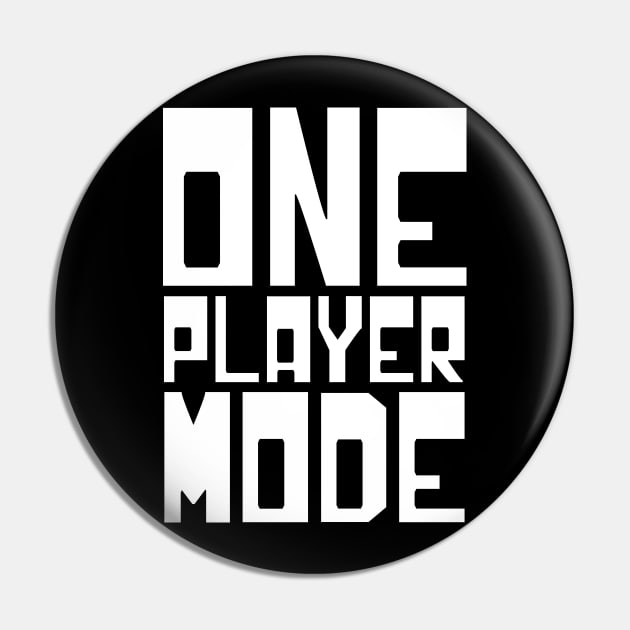 ONE PLAYER MODE Pin by tinybiscuits