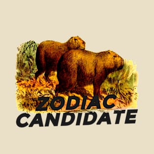 Capybara the zodiac candidate T-Shirt