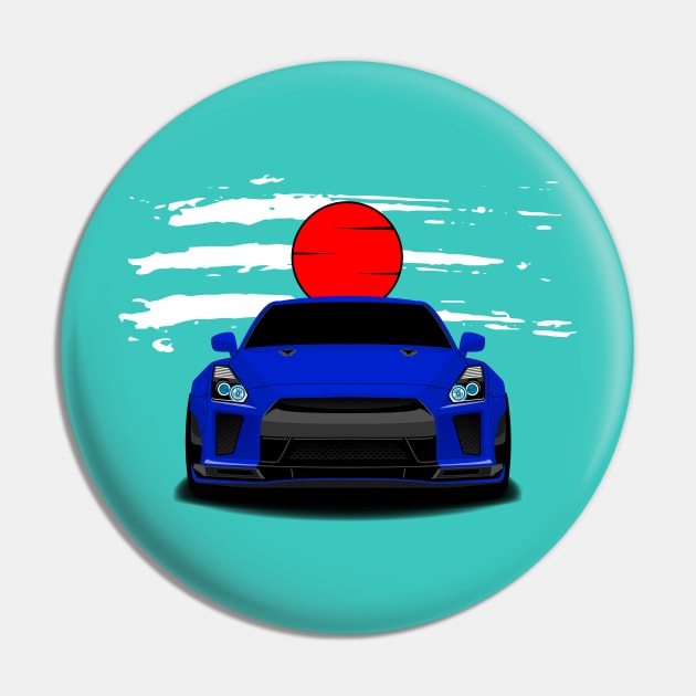 JDM R35 flag japan nissan GTR Pin by Car_Designer