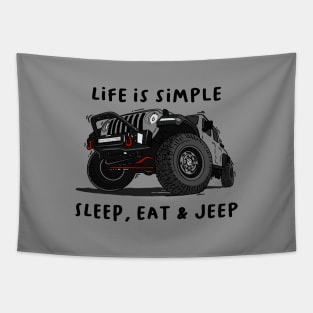 American Jeep Grey Tapestry