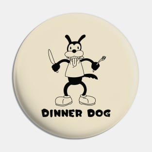 Dinner Dog Pin