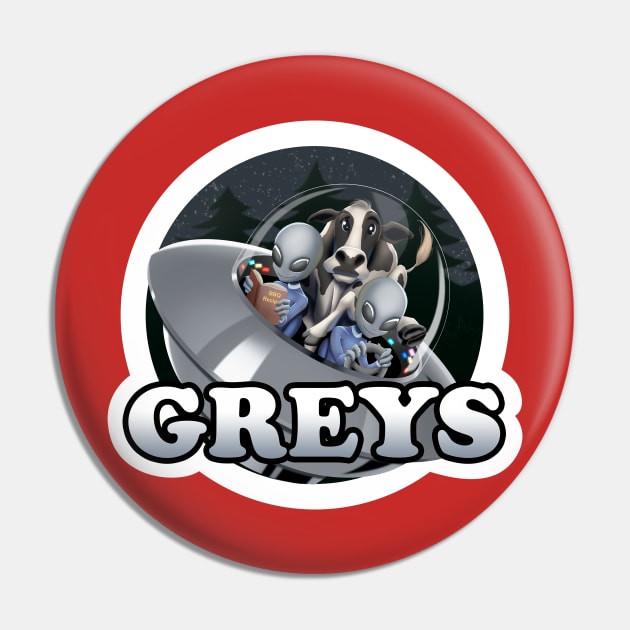 Greys Pin by DrCuervos