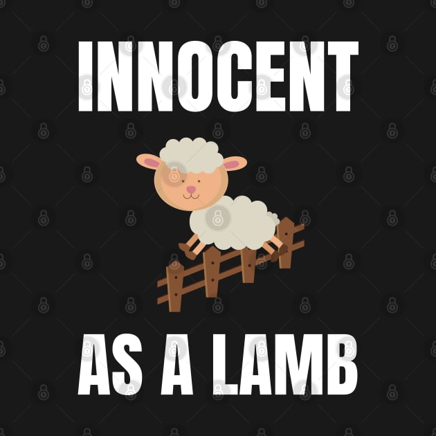 Innocent as a Lamb alternate design by InspiredCreative