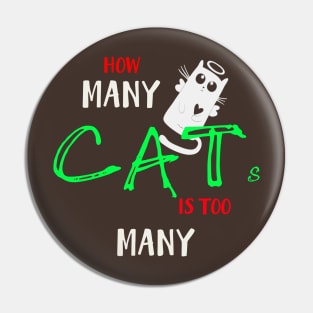 How many Cats Is too many Pin